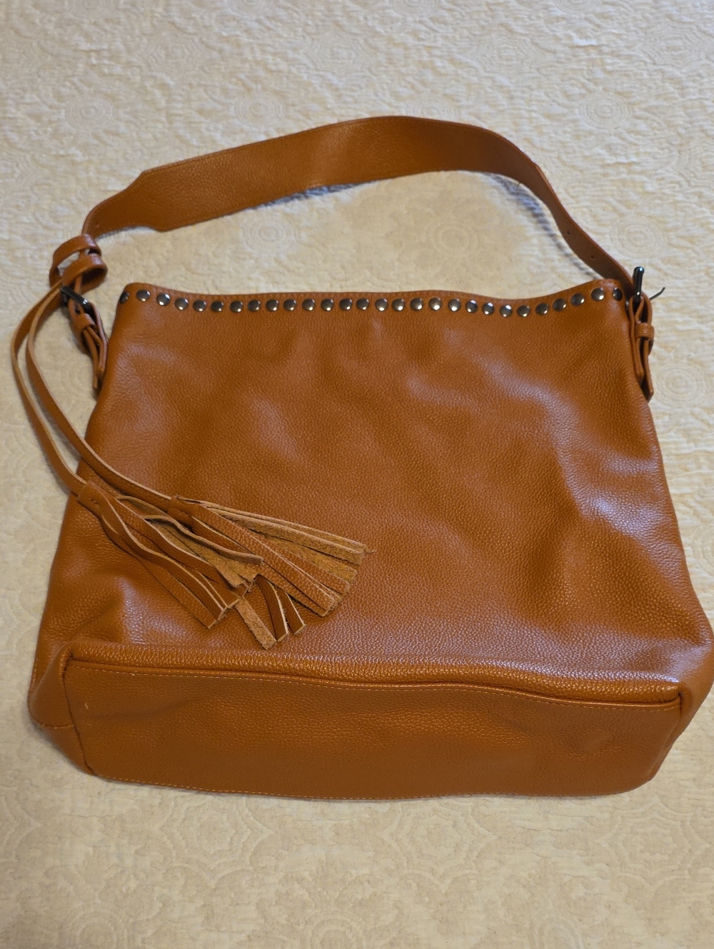 LAGGO REMY Large Brown Pebbked Leather Purse